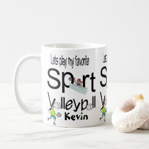 Caneca De Café Esportes de Voleibol