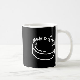 Caneca De Café Esportes do Dia do Jogo Mãe de Hockey Pai Fã de Ho