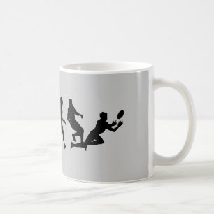 Caneca De Café Esportes do divertimento da evolução do rugby