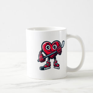 Caneca De Café Esportes para jogadores de hóquei no gelo do dia d