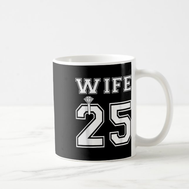 Caneca De Café Esposa 2025 Marido Casamento Partido Noiva Lua de  (Direita)