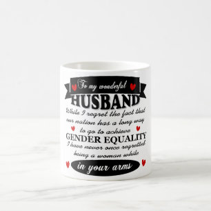 Caneca De Café esposa bonita para o marido