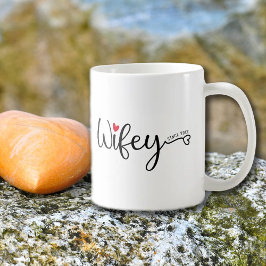 Caneca De Café Esposa Desde, Dia dos Namorados Esposa