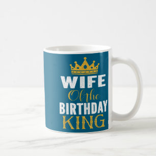 Caneca De Café Esposa do presente de aniversário do rei meninos f