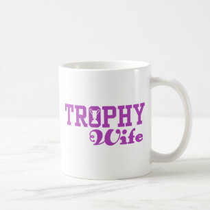 Caneca De Café Esposa do troféu