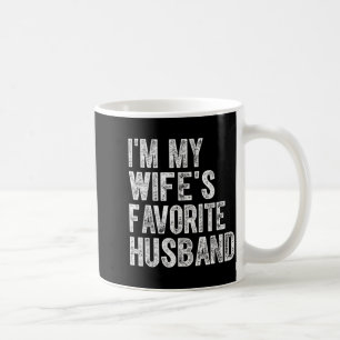 Caneca De Café Esposa engraçada marido favorito humor familiar