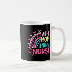 Caneca De Café Esposa mãe avó enfermeira dia das mães dia dos enf