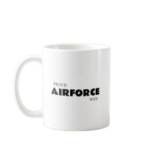 Esposa orgulhosa da força aérea