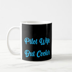 Caneca De Café Esposa-Piloto De Um Piloto De Avião Esposa Esposa