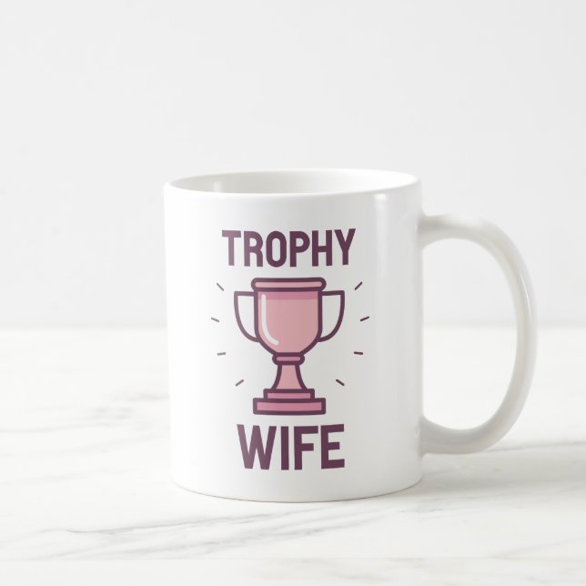 Caneca De Café Esposa Troféu (Direita)