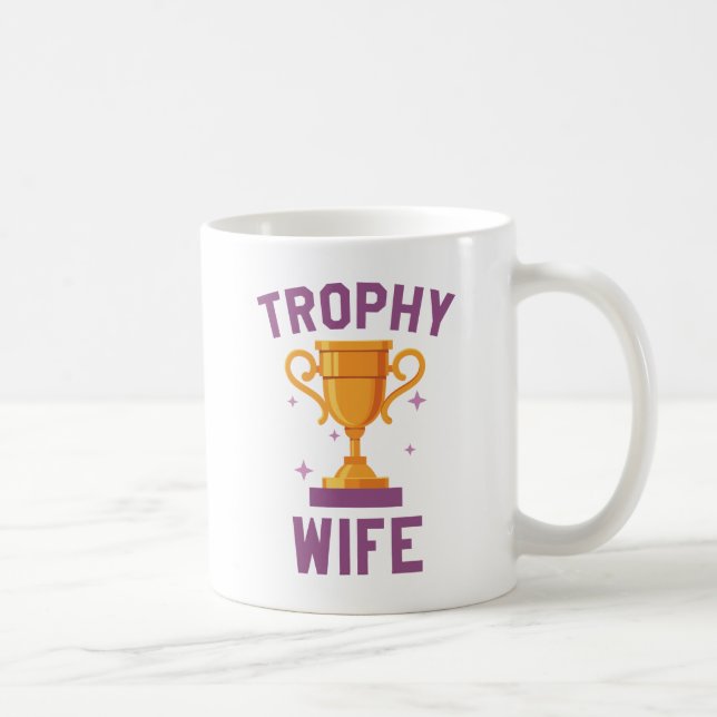Caneca De Café Esposa Trophy (Direita)