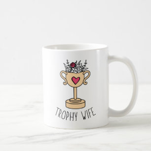 Caneca De Café Esposa Trophy