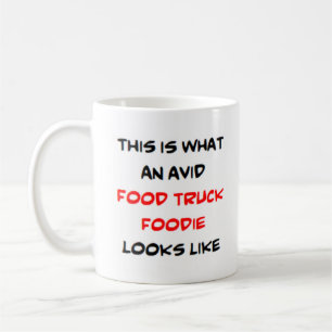 Caneca De Café espótulo ávido de caminhão de comida