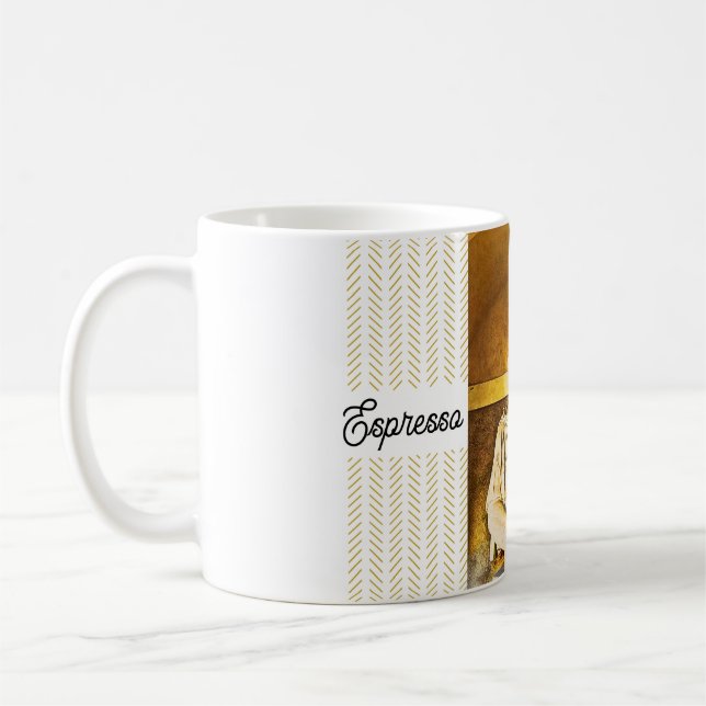 Caneca De Café Espresse-se! Arte (Esquerda)