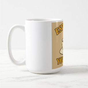 Caneca De Café Espresso a Si Mesmo – Camiseta Gráfica Divertida p