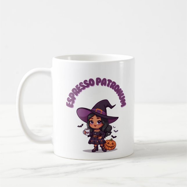 Caneca De Café Espresso Patronum Witch Mug – Dark Witch Kawaii (Esquerda)