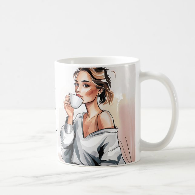 Caneca De Café Espresso - Sua Engraçada Coffee Mug (Direita)