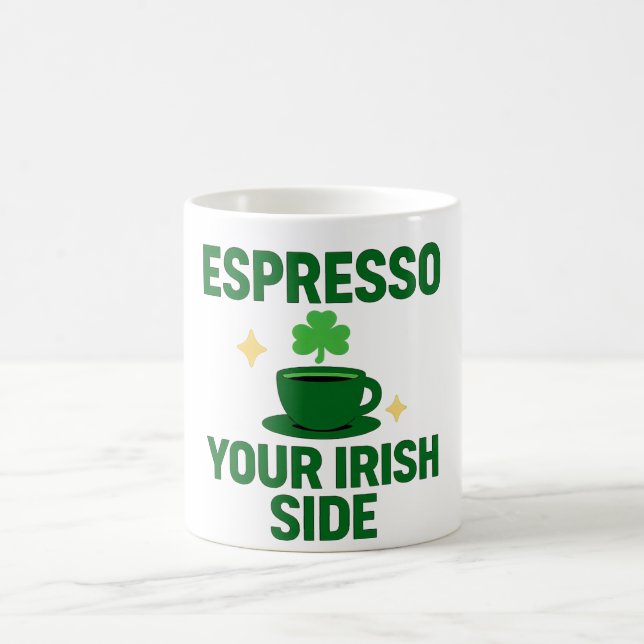 Caneca De Café Espresso Your Irish Side  (Centro)