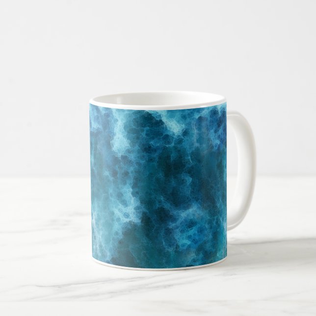 Caneca De Café Espuma marinha (Frente Esquerda)