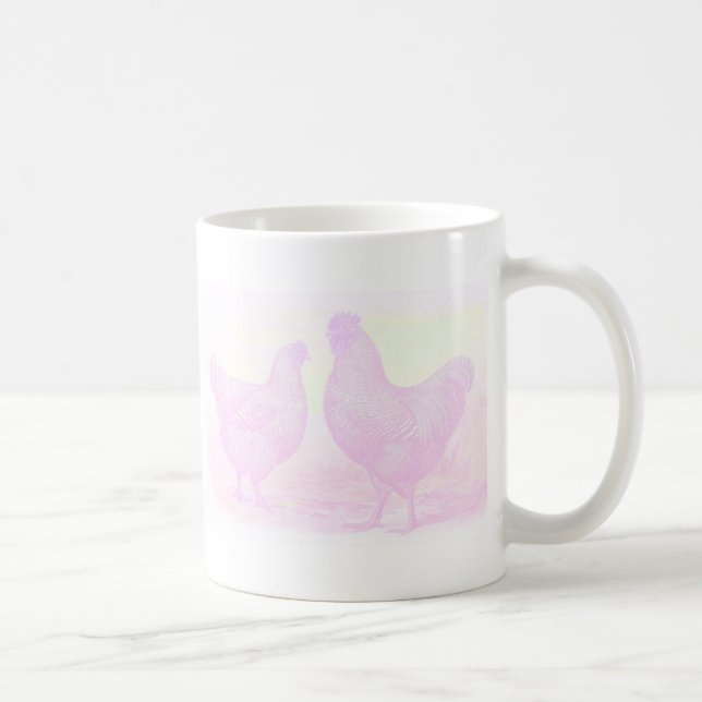 Caneca De Café Espuma rosa (Direita)