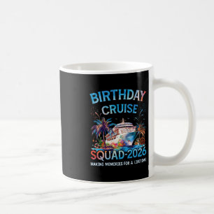 Caneca De Café Esquadra de Cruzeiro de Aniversário Viagem de Féri