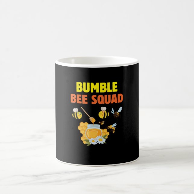 Caneca De Café Esquadrão 2 da Beekeeper Art Bumble (Centro)