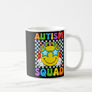 Caneca De Café Esquadrão autismo puzzle engraçado conscientização