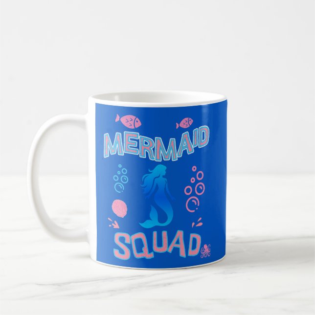 Caneca De Café Esquadrão da Sereia (Esquerda)