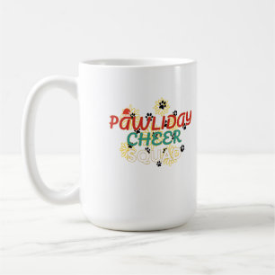Caneca De Café Esquadrão de Alegria Pawliday – Natal Divertido pa