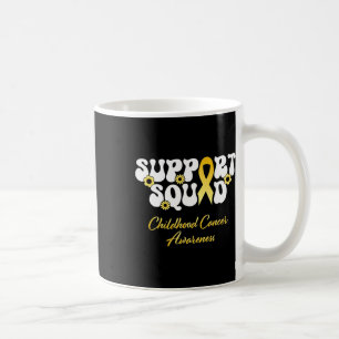 Caneca De Café Esquadrão de Apoio ao Câncer Infantil Conscientiza