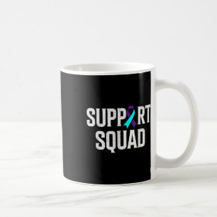 Caneca De Café Esquadrão de Apoio Apoia a Consciencialização sobr