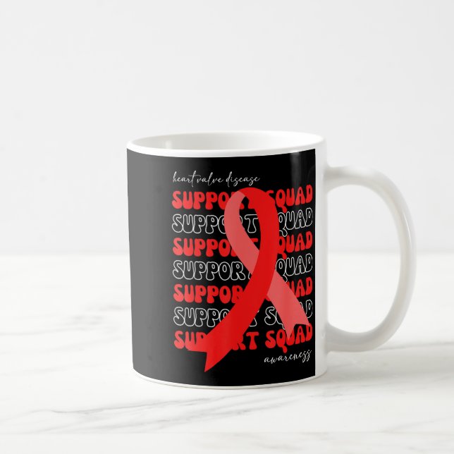 Caneca De Café Esquadrão de Apoio Conscientização sobre Doenças d (Direita)