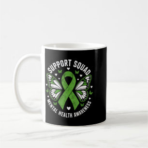 Caneca De Café Esquadrão de Apoio Conscientização sobre Saúde Men
