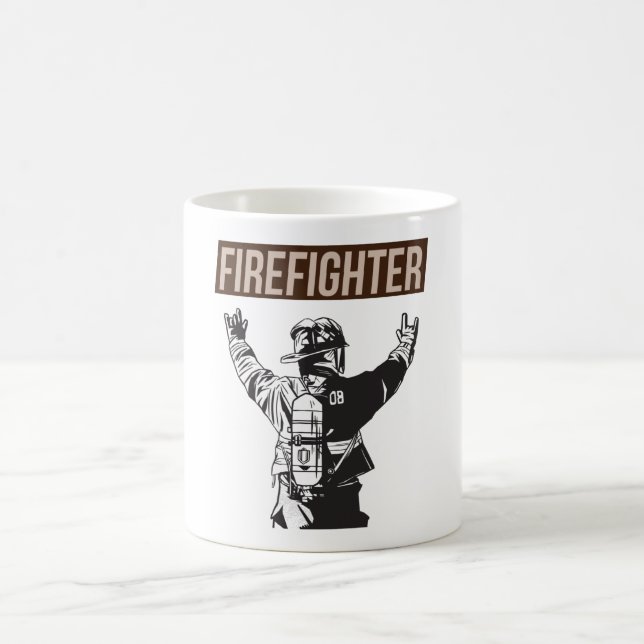 Caneca De Café Esquadrão de Bombeiros Ortosos (Centro)