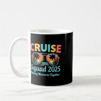 Caneca De Café Esquadrão de Cruzeiro 2025 Viagem de Férias de Ver