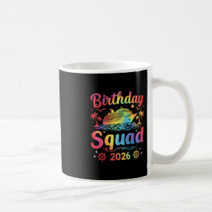 Caneca De Café Esquadrão de Cruzeiro de Aniversário 2026 Festa de