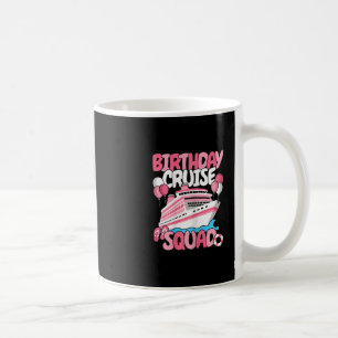 Caneca De Café Esquadrão de Cruzeiro de Aniversário Mulheres Meni