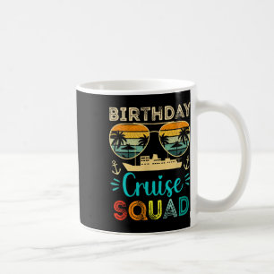 Caneca De Café Esquadrão de Cruzeiro de Aniversário Viagem de Cru