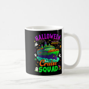 Caneca De Café Esquadrão de Cruzeiro de Halloween 2025 Correspond