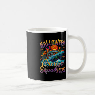 Caneca De Café Esquadrão de Cruzeiro de Halloween 2025 Fami de Fé