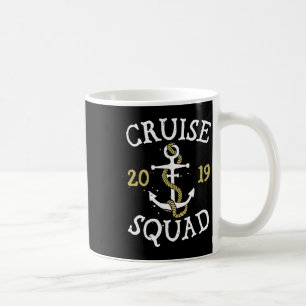Caneca De Café Esquadrão de Cruzeiro Familiar 2019 T Vintage para