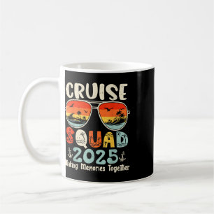 Caneca De Café Esquadrão de Cruzeiro Férias de Verão 2025 Família