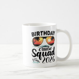 Caneca De Café Esquadrão de Cruzeiro Viagem de Férias de Verão 20