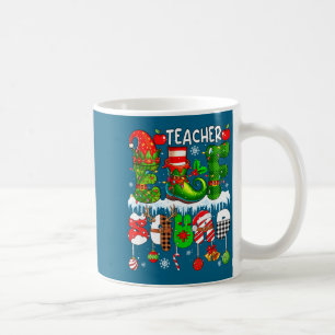 Caneca De Café Esquadrão de Elfo Professor Xmas Chapéu de Elfo Co