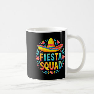 Caneca De Café Esquadrão de Fantasias Mexicanas da Festa Cinco De