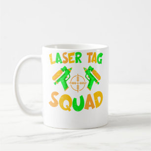Caneca De Café Esquadrão de Laser Tag Jogo de Tiro com Arma de La