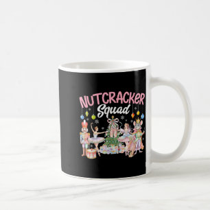 Caneca De Café Esquadrão de Nutcracker de Natal Ballet Família Co