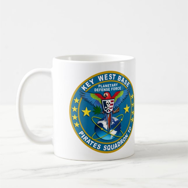 Caneca De Café Esquadrão de Piratas (Esquerda)