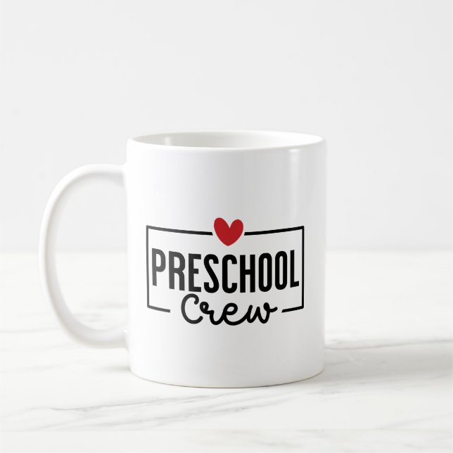 Caneca De Café Esquadrão de Pré-Escolas (Esquerda)