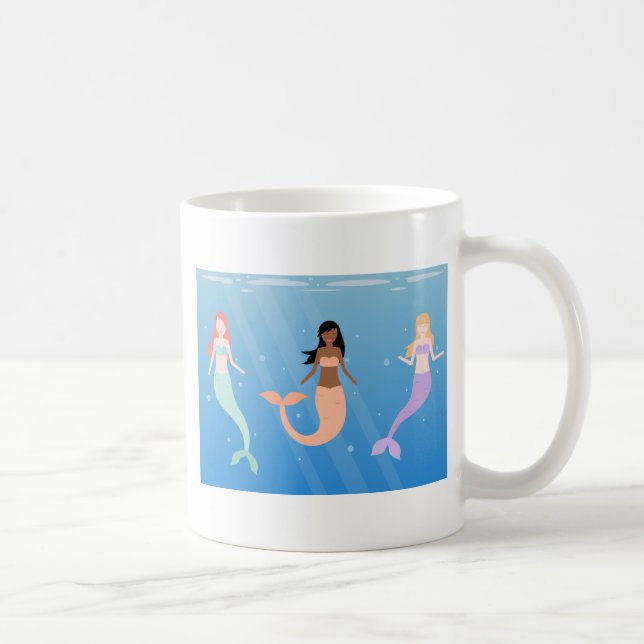 Caneca De Café esquadrão de sereia (Direita)